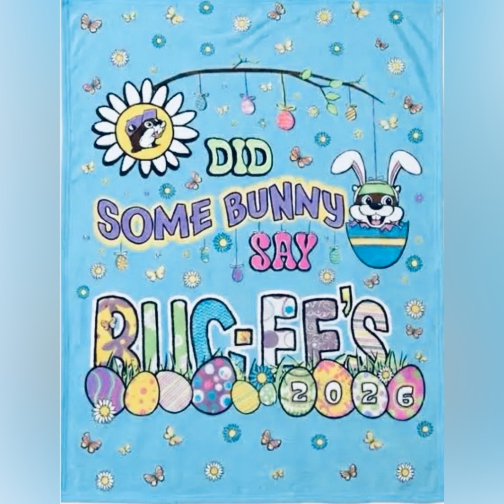 Buc-ee's Easter Blanket “Did Some Bunny Say Buc-ee's” Easter 2026
